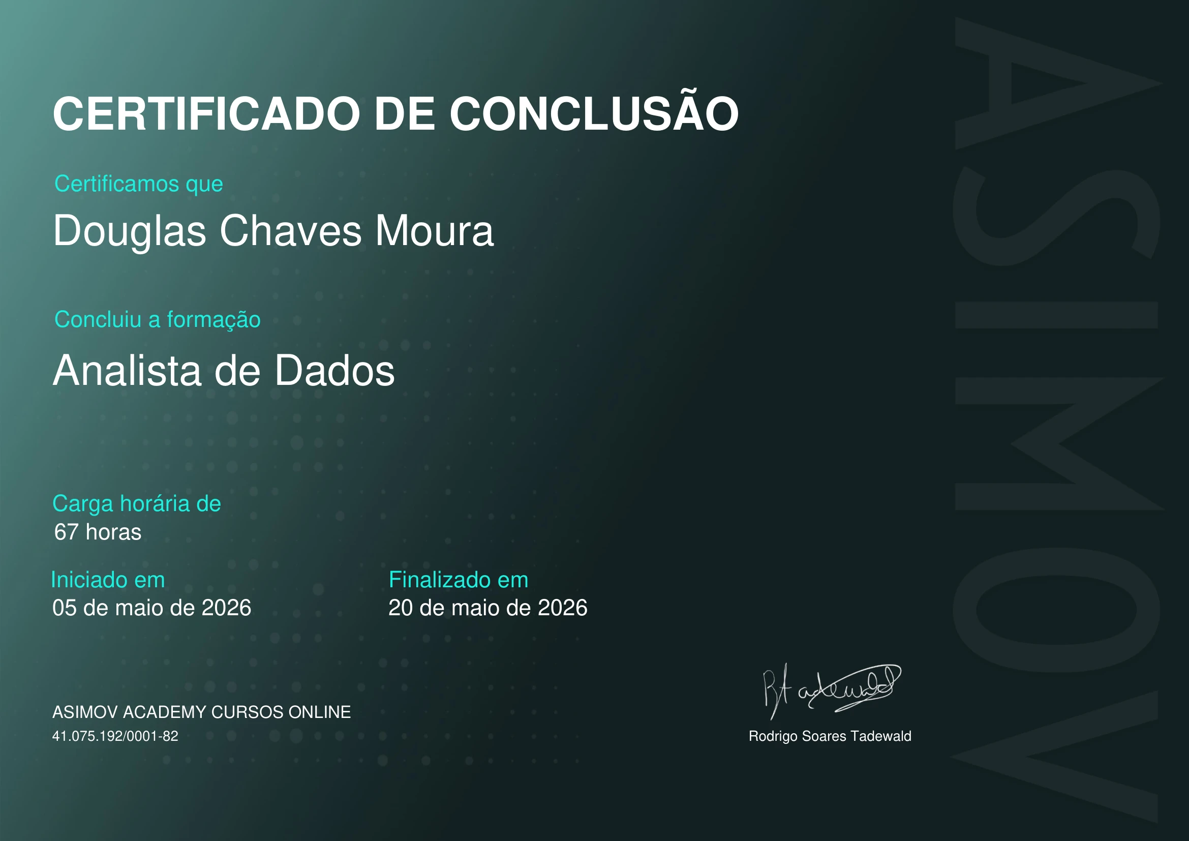 Asimov Academy - Analista de Dados